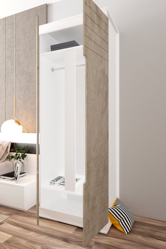 raspashnoy shkaf mebelef 28 belyy beton loft svetlyy napolnenie